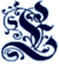Initial E, Ornate